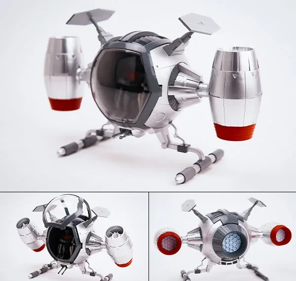 H.L PRO Captain Future Cosmo-Liner Repaint First Press Limited Edition รูปภาพ 1