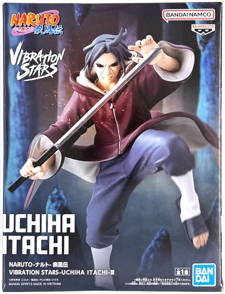 BANDAI SPIRITS NARUTO Shippuden VIBRATION STARS -UCHIHA ITACHI- III (Game-prize)