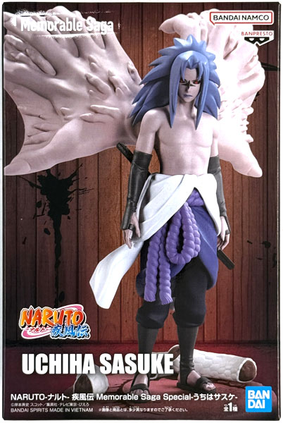 BANDAI SPIRITS NARUTO Shippuden Memorable Saga Special -Sasuke Uchiha- (Game-prize) gambar 1