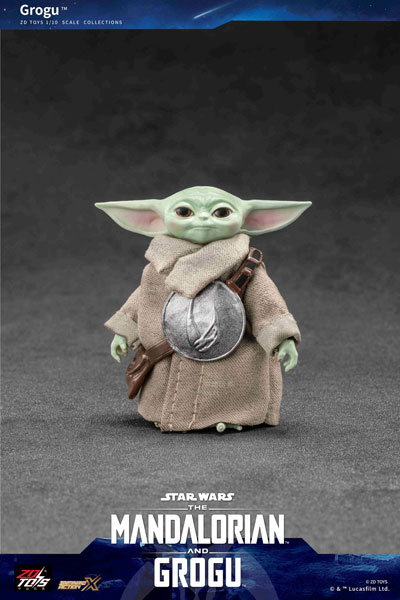 ZD Toys Star Wars Action Figure Grogu gambar 1