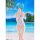 WAVE POP UP PARADE BEACH QUEENS Rebuild of Evangelion Rei Ayanami (One-Piece Style) L Size Complete Figure image 6