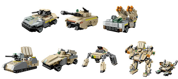 KEEPPLAY 41112 Ground Battle Overload 6Item Assortment BOX