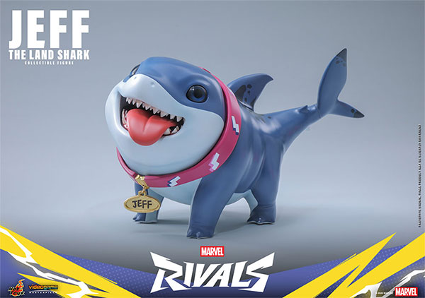 Hot Toys Video Game Masterpiece Marvel Rivals Collectible Figure Jeff the Land Shark