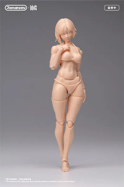 Romankey UMS004 Super Action Female Body 1/12 ฟิกเกอร์แอคชั่น รูปภาพ 1