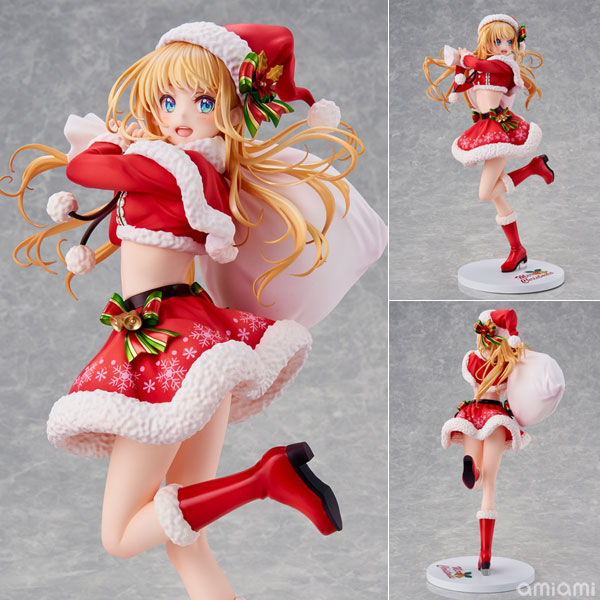 Union Creative Morikura En's Illustration Santa Girl Complete Figure