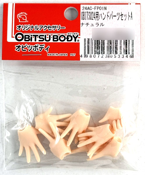 Obitsu Plastic Manufacturing 오비츠 24 핸드 파츠 세트 A