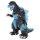 CCP JAPAN BIG Retro Soft Vinyl Series Godzilla (2001) Roar Atomic Breath Ver. imagen 2