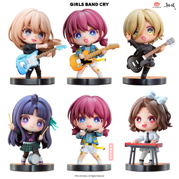 Da Yu [Bonus] Girls Band Cry SD Figure 6pc. BOX (w/Limited Edition)