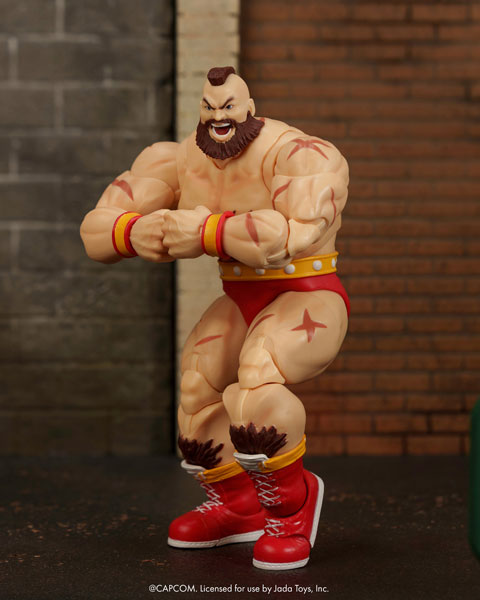 Jada Toys Street Fighter Action Figure 1/12 Zangief