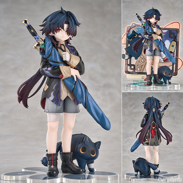 RIBOSE [Exclusive Sale] [Bonus] RISE UP+ Honkai: Star Rail Chibi Cat Series Figure Blade Ver. Complete Figure
