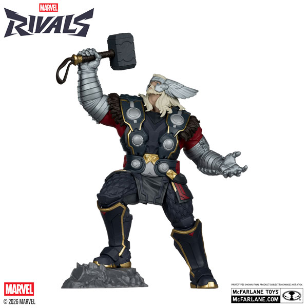 McFarlane Toys "Marvel Rivals" 1/10 Scale "Scene Figure" #003 Thor