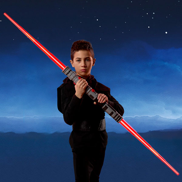 Hasbro Star Wars Electronic Double Blade Lightsaber Darth Maul รูปภาพ 1