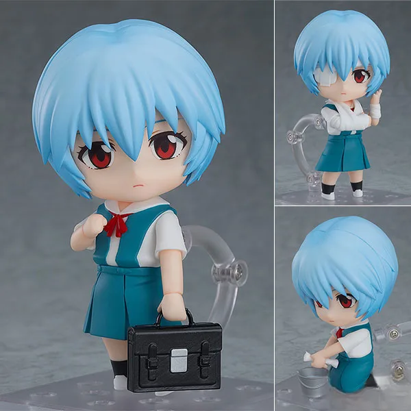 Good Smile Company Nendoroid Rebuild of Evangelion Rei Ayanami gambar 1