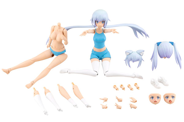 Kotobukiya Sousai Shoujo Teien GRANDE SCALE DRESS UP BODY [M] with STYLET Plastic Model