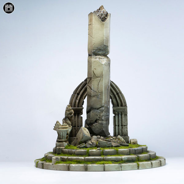 MMM Toys 1/12 Collapsed Stone Pillar Ruins