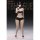 TB League 1/12 Super Flexibler Weiblicher Nahtloser Body Wespentaille & Natürliche Kurven mit Kopf / Schwarzes Haar & Sonnengebräunte Haut Bild 13