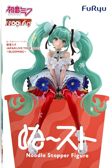 FURYU 初音未來 泡麵蓋景品公仔 初音未來 JAPAN LIVE TOUR 2025 -BLOOMING- 圖片 1