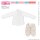 Azone 1/6 PNXS Shirt & Gilet set Beige x White (DOLL ACCESSORY) image 2