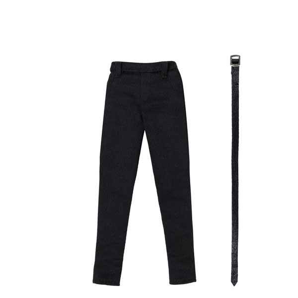 Azone 1/6 PNXS Skinny Pants & Belt Set Schwarz x Schwarz (PUPPENZUBEHÖR) Bild 1