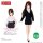 Azone 1/6 Q'z Tight Mini Suit set Black x White (DOLL ACCESSORY) image 3