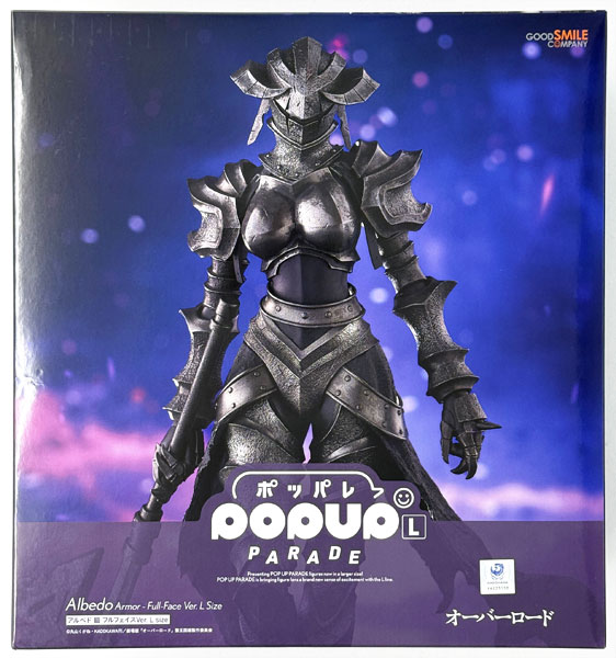 Good Smile Company POP UP PARADE Overlord Albedo Armor Full Face Ver. L size Complete Figure (Good Smile Fest 2026, Good Smile Company Official Shop Exclusive)