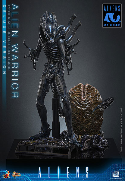 Hot Toys Movie Masterpiece Aliens 1/6 Alien Warrior 2.0 Deluxe Edition