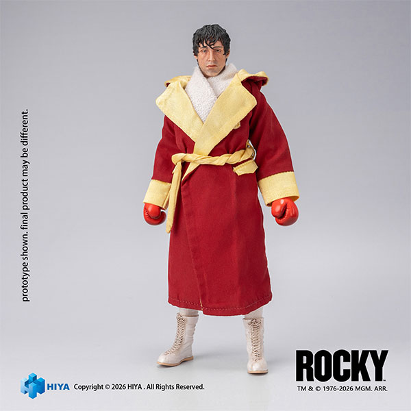 Hiya Toys Rocky 1/12 ฟิกเกอร์แอคชั่น Rocky Balboa รูปภาพ 1