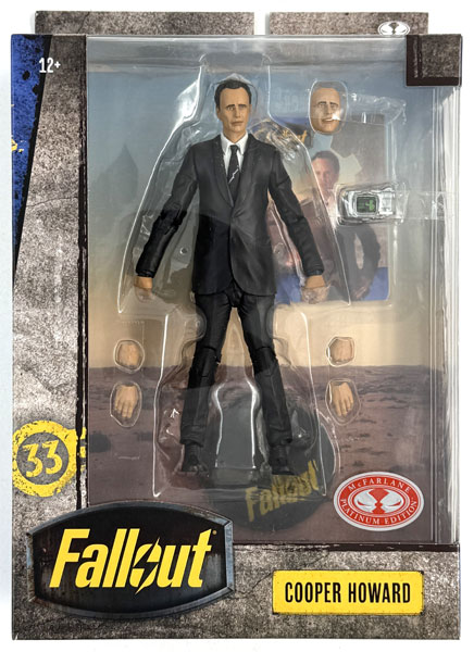McFarlane Toys "Fallout" 7 Inch Action Figure Wave 1 Cooper Howard