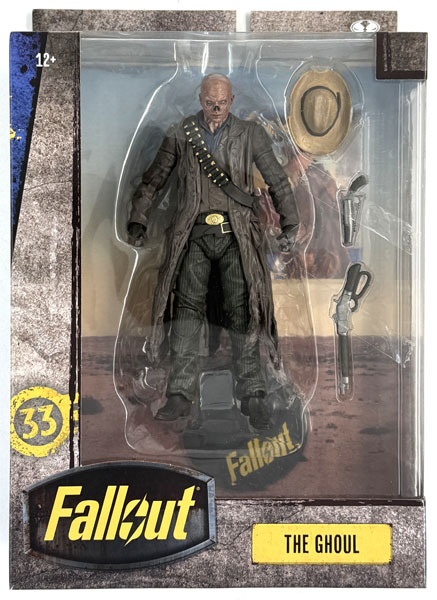 McFarlane Toys "Fallout" 7 Inch Action Figure Wave 1 The Ghoul