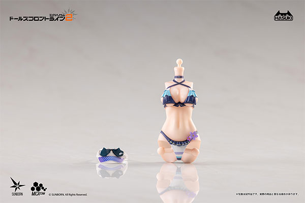 HASUKI PJ-01 쿠루카이: 세룰리안 브레이커 Ver. 옵션 수영복 세트 A 1/12 완성품 옵션 파츠