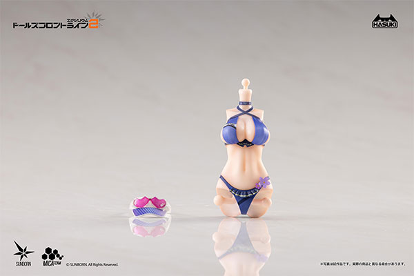 HASUKI PJ-02 클루카이: 세룰리안 브레이커 Ver. 옵션 수영복 세트 B 1/12 완성품 피규어 옵션 파츠