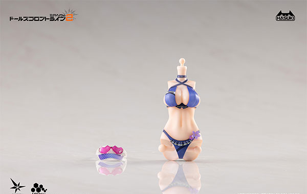 HASUKI PJ-02 쿠루카이: 세룰리안 브레이커 Ver. 옵션 수영복 세트 B 1/12 완성품 옵션 파트 이미지 1