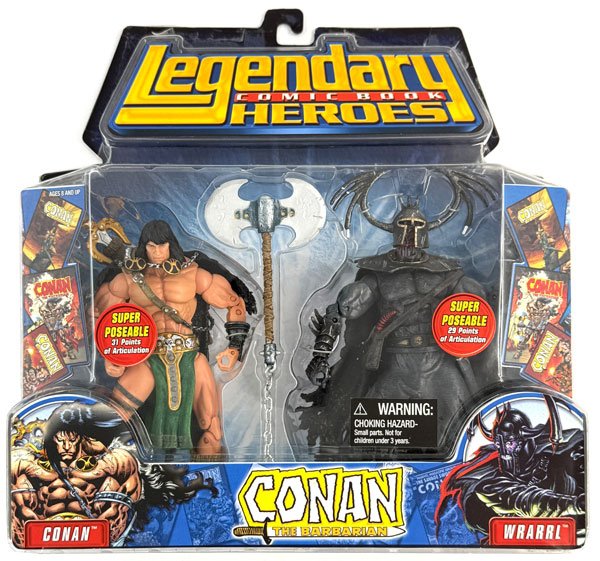 MARVEL TOYS Marvel Comics Legendary Heroes CONAN THE BARBARIAN CONAN&WRARRL Action Figure