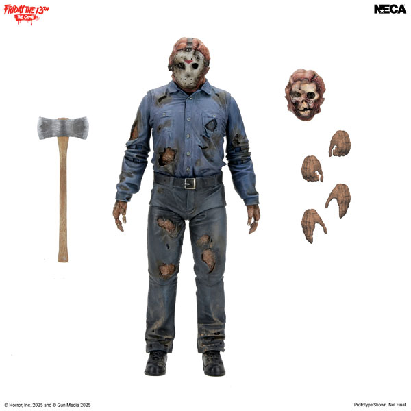 Neca 黑色星期五13日游戏 PART9 杰森闯地狱:杰森·沃赫斯 7英寸可动人偶 图片 1