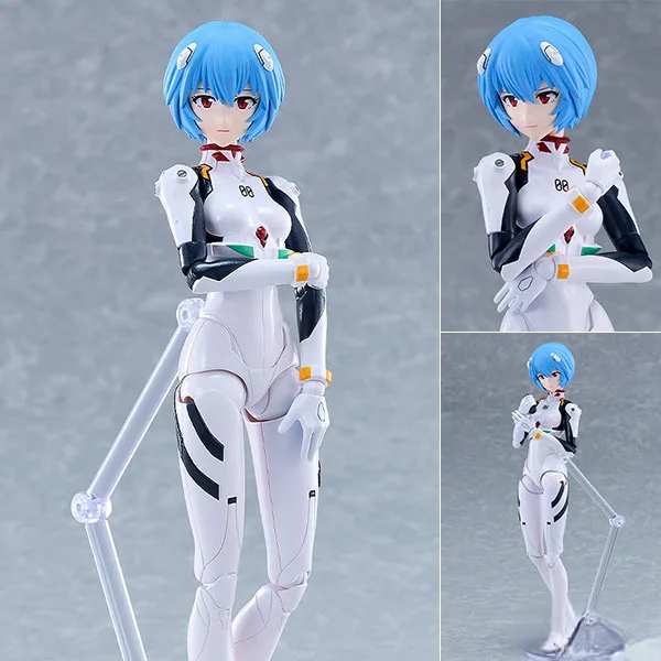 Good Smile Company PLAMATEA Rebuild of Evangelion Rei Ayanami Model Kit Plastik gambar 1