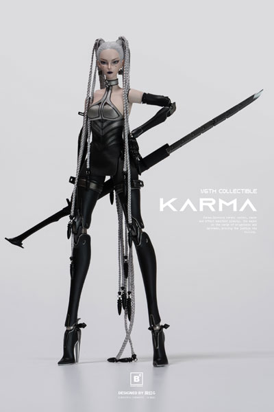 Underverse Beautiful Chemistry x Gu Junyi White Knight Aruba Series: Karuma 1/6 Complete Model Action Figure
