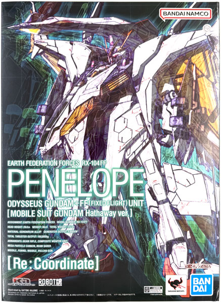 BANDAI SPIRITS Robot Spirits (Ka signature) -SIDE MS- Mobile Suit Gundam: Hathaway's Flash RX-104FF Penelope (Mobile Suit Gundam: Hathaway's Flash Ver.) [Re:Coordinate] (Tamashii Web Shoten Exclusive)