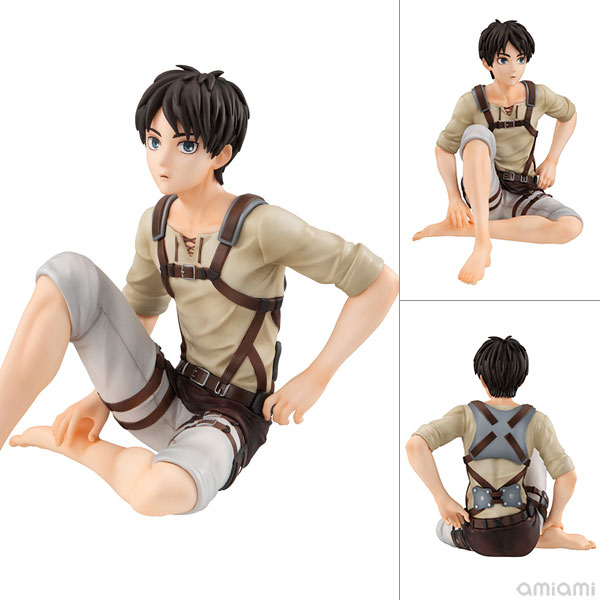 MegaHouse G.E.M. Series Attack on Titan Palm Size Eren Complete Figure