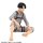 MegaHouse Figurine complète G.E.M. Series L'Attaque des Titans Capitaine Levi taille paume image 3