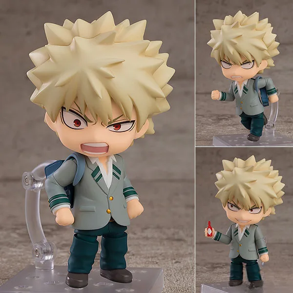 Good Smile Company Nendoroid My Hero Academia Katsuki Bakugo: Ver. Uniforme Scolaire U.A. image 1