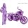 Max Factory PLAMAX MF-101 Rider's portrait Honda Rebel 1100 Lavender 1/20 Plastikmodell Bild 2