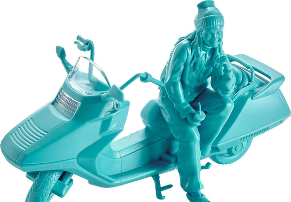 Max Factory PLAMAX MF-102 Rider's portrait Honda Fusion Turquoise 1/20 Plastic Model รูปภาพ 1