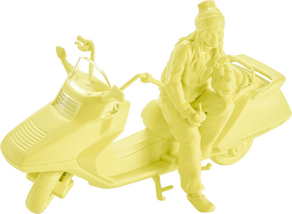 Max Factory PLAMAX MF-102 Rider's portrait Honda Fusion Custard 1/20 Plastic Model