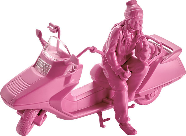 Max Factory PLAMAX MF-102 Rider's portrait Honda Fusion Orchid 1/20 Plastic Model