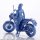 Max Factory PLAMAX MF-103 Rider's Portrait Honda FTR 223 Blau 1/20 Plastikmodell Bild 4