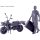 Max Factory PLAMAX MF-104 Rider's portrait Honda MOTRA Wisteria 1/20 Plastic Model image 2