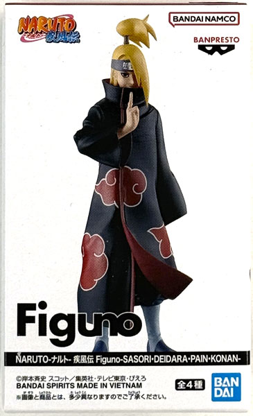 BANDAI SPIRITS NARUTO Shippuden Figuno -SASORI / DEIDARA / PAIN / KONAN- Deidara (Game-prize) image 1