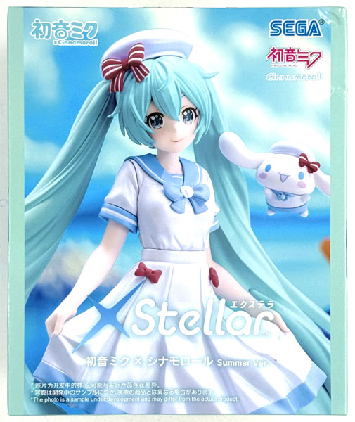 SEGA Hatsune Miku Series Xstellar -Hatsune Miku x Cinnamoroll- Summer Ver. (Game-prize)