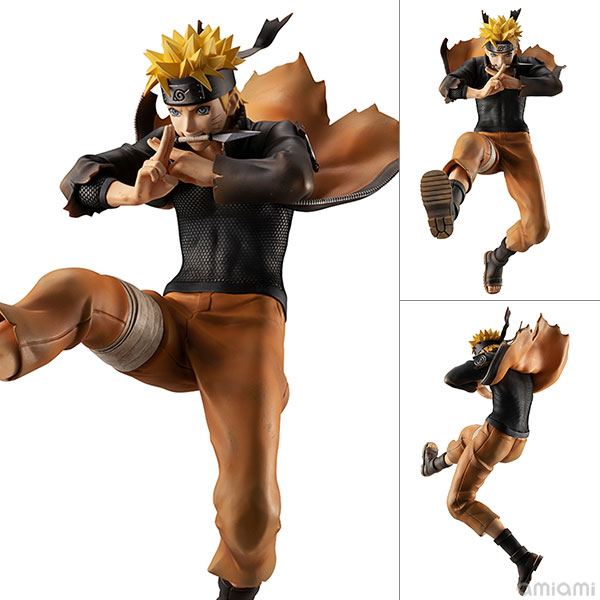 MegaHouse [Exclusive Sale] G.E.M. Series NARUTO Shippuden Naruto Uzumaki Shinobi World War Ver. Complete Figure