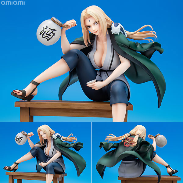 MegaHouse [Exclusive Sale] NARUTO Gals NARUTO Shippuden Tsunade Ver.2 Complete Figure